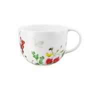 Rosenthal Brillance Fleurs Sauvages Taza de Café Espresso, Porcelana De Hueso, Multicolor, 15x15x5 cm