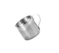Taza de espuma de acero inoxidable para espressos, jarra de espuma de leche, jarra de leche para el hogar, cocinas y cafeterías, boquillas de vertido precisas
