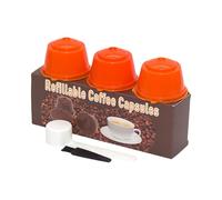 Taza de filtro de café, textura plástica recargable y reutilizable, varios colores para los amantes del café, hacer café efectivo 3 piezas solución de café que ahorra costos