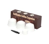 Taza de filtro de café, textura plástica recargable y reutilizable, varios colores para los amantes del café, hacer café efectivo 3 piezas solución de café que ahorra costos