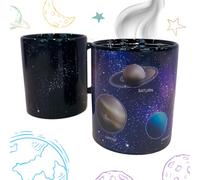 Taza de física, taza de astronauta, taza de café espacial con cambio de color, regalo de astronomía, 330 ml