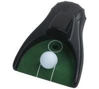 Taza de golf para interiores - Simulador de retorno automático - Copa de agujero de golf de retorno automático, para casa, oficina, al aire libre, patio, apartamento, principiantes, práctica juvenil