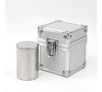 Taza de gravedad específica, herramienta de medición de acero inoxidable de 100 ml con caja de almacenamiento para pruebas precisas de densidad de líquidos