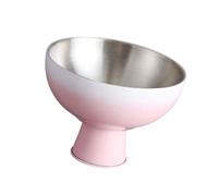 Taza de helado de acero inoxidable con paredes, cuenco para helado con diseño de patas, apto para lavavajillas, taza de postre para yogur, pudines, ensalada, postre para pudines, aperitivos, yogur,