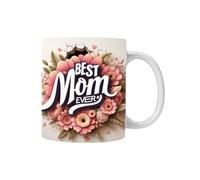 Taza de jardín de infancia humorística - Taza de cerámica de 350 ml taza cómica del día de la madre | Mejor mamá bebe una taza, taza divertida de mamá