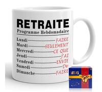 Taza de jubilación, taza de jubilación original, regalo de jubilación, regalo de jubilación, regalo de jubilación, regalo de jubilación humorística, regalo de despedida de soltera, Vive La retirada