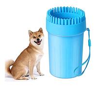 Taza de lavado de patas de perro, limpiador de patas de mascota de silicona suave 2 en 1, taza de cepillo portátil for exteriores for el cuidado de perros y gatos con patas embarradas/772