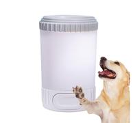 Taza de lavado de patas de perro, taza de lavado de pies de mascotas para perros, limpiador de tazas para pies de mascotas fangosos, herramienta de limpieza de aseo de silicona para perros pequeños,