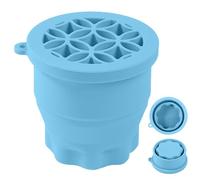 Taza de limpieza de cepillos de silicona, limpiador de cepillo de maquillaje de silicona - Washing Tool Makeup Brush Scurper Cleaner - Make Up Cleaning Bowl, herramienta cosmética reutilizable para