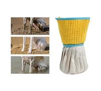 Taza de limpieza de patas de mascotas, 180 g, arandela antideslizante grande, kit de cuidado de patas de poliéster PE, dispositivo de lavado con forro impermeable | Accessory De Toi