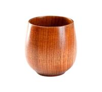 Taza de madera - Vaso de whisky de 160 ml | Vaso de brandy de madera natural - Regalo elegante para hombre, papá y Este sofisticado vaso es ideal para bares y barbacoas.