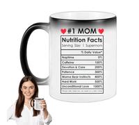 Taza de madrastra | Taza de café para el día de la madre con impresión de letras | La mejor taza de mamá, taza de café de cerámica de color cambiante para mamá mamá mamá madre
