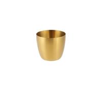 Taza de mano gruesa de acero inoxidable 304 coreano exquisita personalidad práctica -304 grueso (titanio mediano)