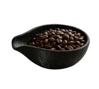 Taza de medición de granos de café | Portadosificador antideslizante y preciso | Almacenamiento de granos de café - Para té de espuma de leche descalcificadora casa bar cocina decantante