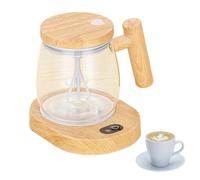 Taza de mezcla eléctrica | Taza mezcladora eléctrica de alta velocidad con tapa, proteína en polvo, café, taza de agitación automática de la taza recargable de auto-libra para, alta borosilicato