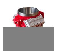 Taza de Motor V8,Recipiente de Bebidas Vintage,Taza Con Asa Para Infusiones - Para Aficionados a los Coches Mecánicos Ingenieros Padres Hombres Cumpleaños Fiestas Navidad Garaje Bebidas Leche