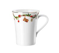 Taza De Navidad Hutschenreuther Nora Con Asa 0,40 L Vajilla Navideña