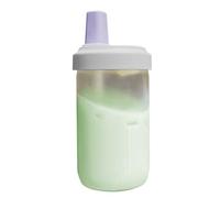 Taza De Paja De Té Con Leche - Vaso De Café Con Paja | Copa De Pajitas Transparentes De 500 Ml Con Tapa, Vaso De Té Transparente Portátil, Bebidas De Agua De Moscú Para