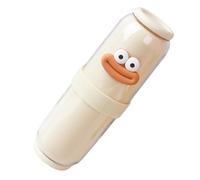 Taza De Parto De Viaje - Bolsa De Limpiador De Dientes Sellados, Taza De Lavado | Taza De Baño Pequeña para Kit De Cepillo De Dientes, Equipo De Vacaciones, Soporte para, Creamy, riferimento Alla