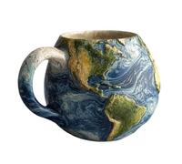 Taza de planeta, tazas decorativas de resina - Diseño de planetas minerales imitación resina taza astronomía apasionados regalo casa viaje