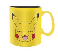 Taza De Pokémon 460ml Cara De Pikachu Caja De Cartón Cerámica ABYSTYLE