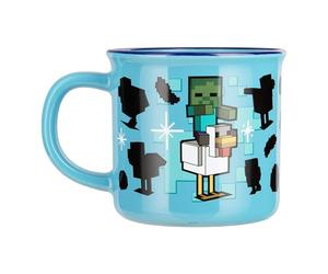 Taza de Pollo Jockey de Minecraft - Producto de Minecraft con licencia oficial