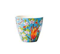 Taza de postre americana pintada a mano seleccionada a mano para restaurante personalizado en casa, 400 ml