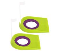 Taza De Putt Interior,Accesorios de Entrenamiento con Bandera,Hoyo de Putting | para Exterior Sala De Juegos Césped Hombres Mujeres Juvenil Atleta Principiante