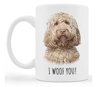 Taza de regalo de café Cockapoo - Taza de perro para mamá - Taza para papá - Regalos para los amantes de los perros Cockapoo - I Love You - I Woof You