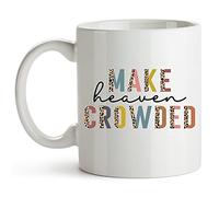 Taza De Regalo Hacer que el cielo esté lleno de fe en las Escrituras Taza | 2 pièces Robuste Tazzine Caffe Rillant Tazza Colazione CollèGue FêTe