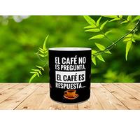 Taza de regalo para amantes del café colección original estados de ánimo