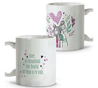Taza de San Valentín para Parejas. Regalos 14 De Febrero. Pack Regalo Mujer. Tazas Originales Para Regalar. Regalos San Valentín Hombre Friki. Detalles Para Tu Pareja. Regalos Románticos y Divertidos.