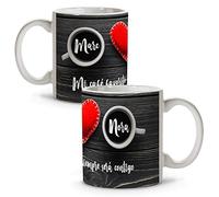 Taza de San Valentín Personalizada. Regalos Originales Para Hombre y Mujer. Regalos Para Mi Marido. Tazas Originales Para Regalar. Detalle Romántico. Regalos Parejas. Canecas Dia Dos Namorados Homen