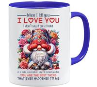 Taza de San Valentín | When I Tell You I Love You | Taza de aniversario para ella | Regalos para él | Taza de café | San Valentín | Regalos de San Valentín | Regalos de San Valentín | Regalos de