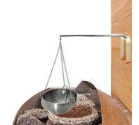Taza De Sauna Colgante - Difusor De De Aromaterapia, Soporte De Aromas De Fragancia De Metal, Accesorio De Relajación De Spa, Recipiente De Humidificador | Dispositivo Para Baño