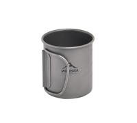 Taza de senderismo | y utensilios para bebidas que ahorran espacio - Taza de café de titanio, para senderismo, viajes, trekking, montañismo, expedición