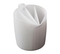 Taza de silicona dividida con mango - 500 ml Divided Color Mixing Cup