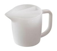 Taza de silicona dividida para verter, taza mezcladora de colores dividida de 500 ml | Flujo de trabajo eficiente con asa y 4 canales, taza a juego con pintura reutilizable, entusiastas de la reposter