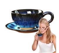 Taza de sopa con mango - Ceramic 150Ml 4.72In Kiln Altered Glaze