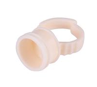 Taza de tatuaje, 3 tipos 100 piezas de taza de tinta de tatuaje de silicona semipermanente para soporte de pigmento (M)