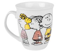 The Peanuts Family - Taza de café (cerámica, 280 ml), diseño de Snoopy, color blanco