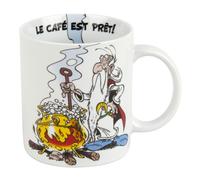 Taza de taza Könitz de porcelana Astérix y Obélix (¡el café está listo)