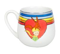 Taza de taza Könitz de porcelana El Principito y el Zorro (Corazón)