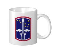 Taza De Té 172.ª Brigada De Infantería Tazas De Cafe Clásico Tazas Desayuno Ideal Taza Personalizada Para Uso Diario Cumpleaños Regalo 330Ml