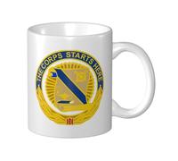 Taza De Té 23.ª Brigada De Intendencia Del Ejército De Los Ee. Uu. Taza Personalizada Decorativa Tazas De Cafe Clásico Tazas Desayuno Para Cumpleaños Uso Diario Oficina 330Ml
