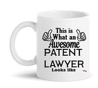 Taza De Té Awesome Patent Lawyer Best Attorney Law School Patent Lawyer Present Taza Personalizada Premium Tazas De Cafe Clásico Tazas Desayuno Para Uso Diario Cumpleaños Oficina 300ML