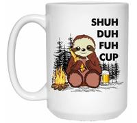 Taza De Té Campamento De Cerveza Shuh Duh Fuh Tazas Desayuno Ideal Tazas De Cafe Decorativa Taza Personalizada Para Oficina Regalo Uso Diario 330Ml