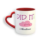 Taza De Té ¡Cloud lo logró! Logro Taza De Regalo Amigos 2 unidades-330ml | Reutilizable Tazas De Café Resistente Tazas Desayuno Uso Empresarial Aficionado