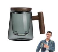 Taza De Té Con Infusor Y Tapa, Taza De Té Con Tapa | Tetera Portátil Con Filtro De Té - Taza Con Colador Para Té Bulto, Té En, Bolsas De Té