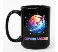 Taza De Té Copa Personalizada Del Capitán Black Para 330ML